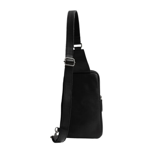 The Chesterfield Brand Kožená crossbody taška Isley C58.034700 čierna zadná strana