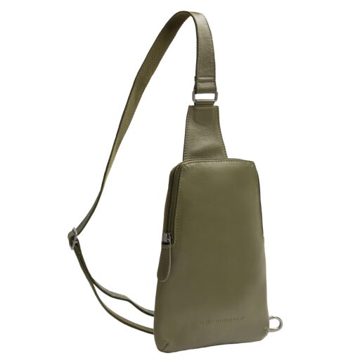 The Chesterfield Brand Kožená crossbody taška Isley C58.034702 olivová predná strana
