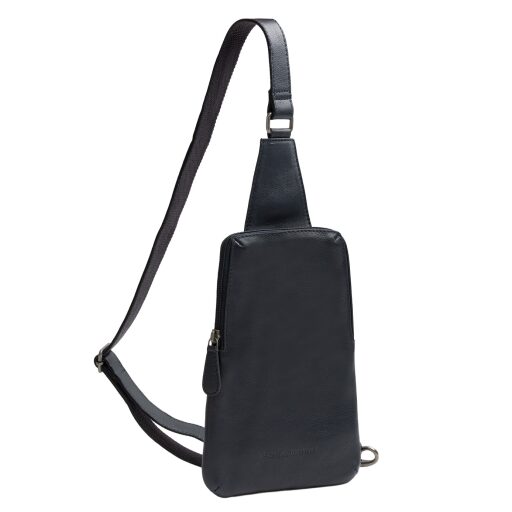 The Chesterfield Brand Kožená crossbody taška Isley C58.034710 tmavo modrá predná strana