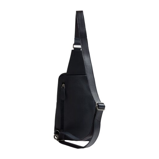 The Chesterfield Brand Kožená crossbody taška Isley C58.034710 tmavo modrá zadná strana