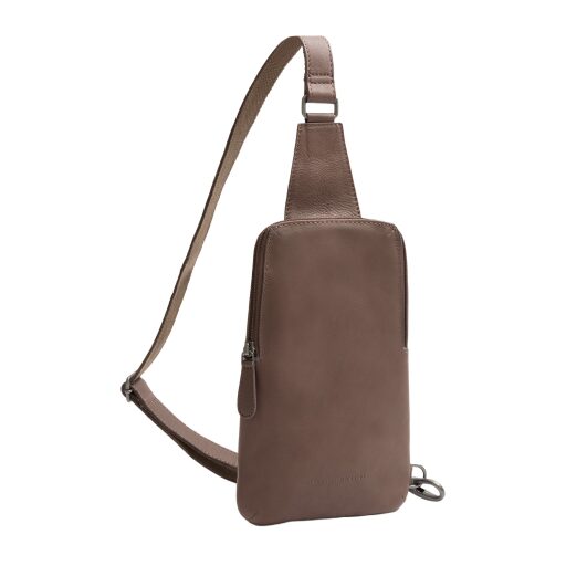 The Chesterfield Brand Kožená crossbody taška Isley C58.034740 hnedá predná strana