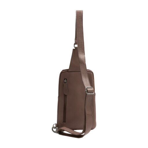 The Chesterfield Brand Kožená crossbody taška Isley C58.034740 hnedá zadná strana