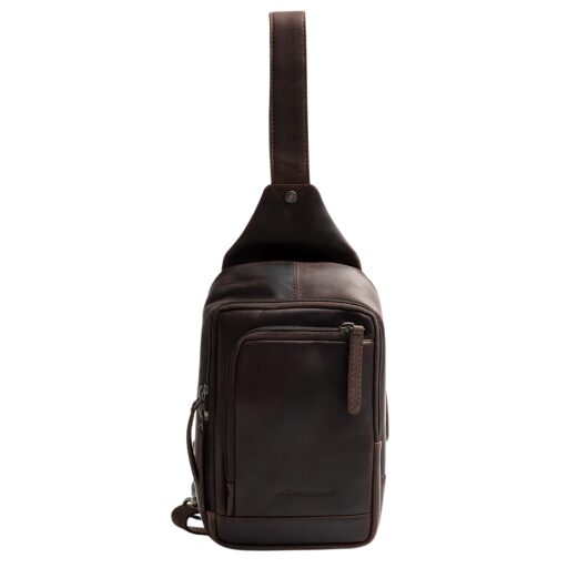 The Chesterfield Brand Kožená crossbody taška Riga C58.028401 hnedá