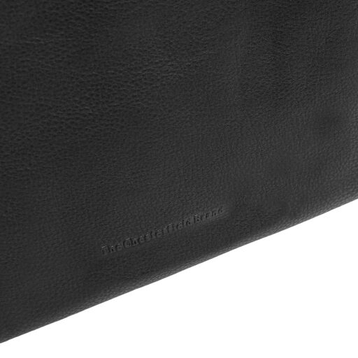 The Chesterfield Brand Kožená kabelka - batoh 2v1 Azura C48.143800 čierna logo
