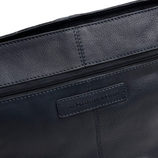 The Chesterfield Brand Kožená kabelka do ruky aj cez rameno Astero C48.142310 tmavo modrá