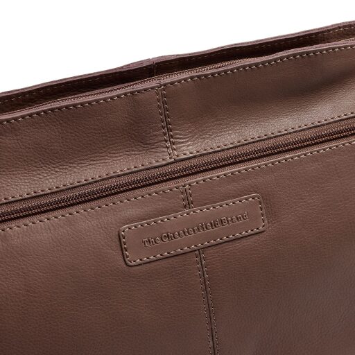 The Chesterfield Brand Kožená kabelka do ruky aj cez rameno Astero C48.142340 hnedá