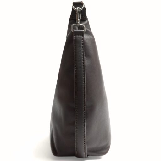 The Chesterfield Brand kožená kabelka do ruky aj cez rameno Fierra C48.145101 hnedá bočný pohľad