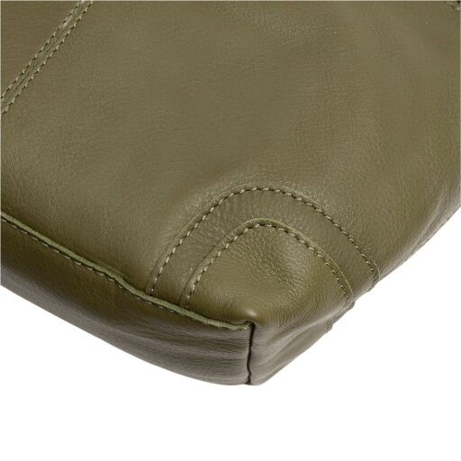 The Chesterfield Brand Kožená kabelka do ruky aj cez rameno Zarita C48.142202 olivová