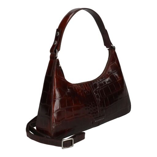 BURKELY kožená kabelka do ruky aj cez rameno Cool Colbie 1000862.29.97 burgundy bočný náhľad