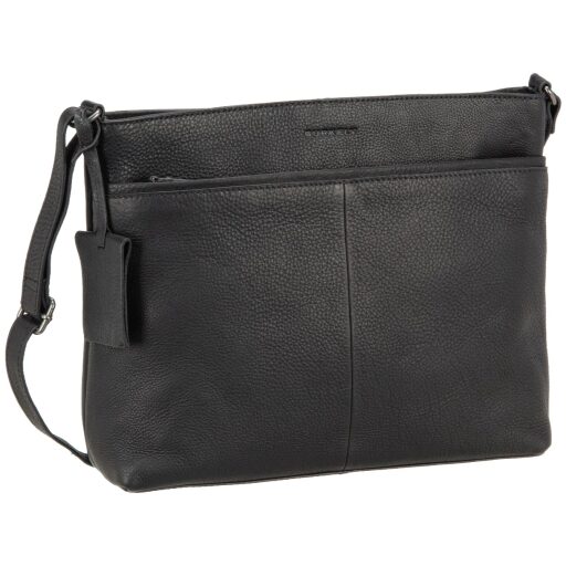 BURKELY Kožená kabelka cez rameno / crossbody Antique Avery 8005220.56.10 čierna
