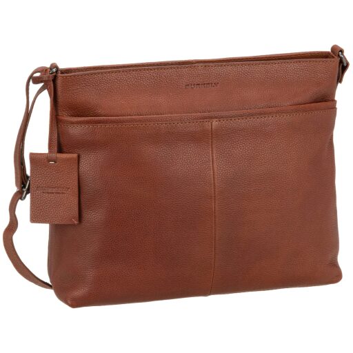 BURKELY Kožená kabelka cez rameno / crossbody Antique Avery 8005220.56.24 čierna