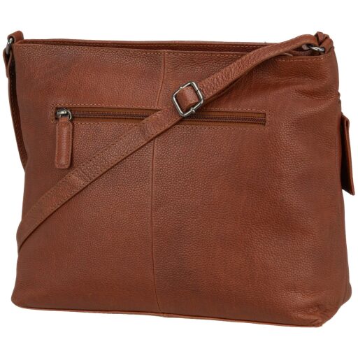 BURKELY Kožená kabelka cez rameno / crossbody Antique Avery 8005220.56.24 čierna