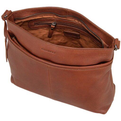 BURKELY Kožená kabelka cez rameno / crossbody Antique Avery 8005220.56.24 čierna