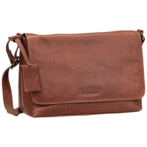 BURKELY Kožená kabelka cez rameno / crossbody Antique Avery 8005222.56.24 čierna