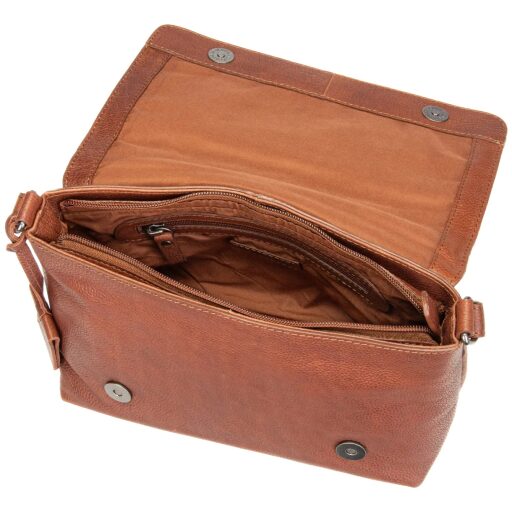 BURKELY Kožená kabelka cez rameno / crossbody Antique Avery 8005222.56.24 čierna