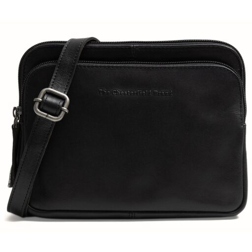 The Chesterfield Brand kožená kabelka cez rameno / crossbody Caia C48.144600 čierna