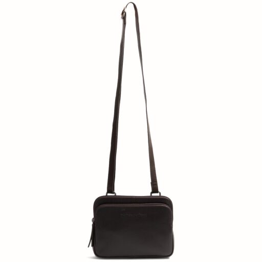 The Chesterfield Brand kožená kabelka na rameno / crossbody Caia C48.144601 hnedý ramenný popruh