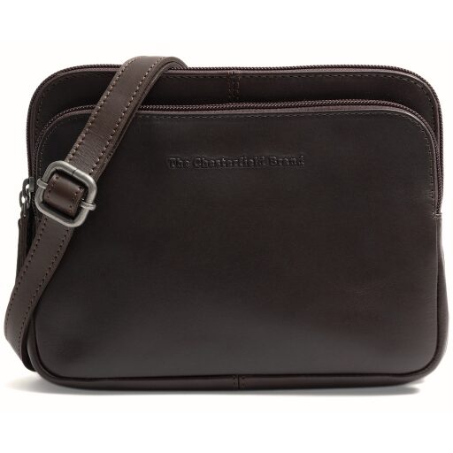 The Chesterfield Brand kožená kabelka cez rameno / crossbody Caia C48.144601 hnedá