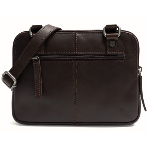 The Chesterfield Brand kožená kabelka cez rameno / crossbody Caia C48.144601 hnedá zadná strana