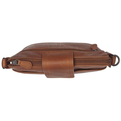 The Chesterfield Brand kožená kabelka cez rameno / crossbody Calora C48.140731 koňaková pohľad zhora