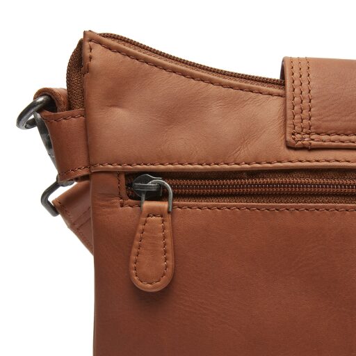 The Chesterfield Brand kožená kabelka cez rameno / crossbody Calora C48.140731 koňaková detail