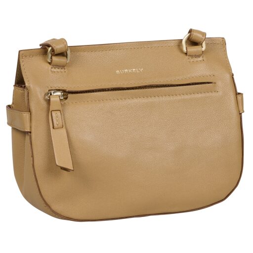 BURKELY kožená kabelka cez rameno / crossbody Demi 1001903.46.21 béžová zadná strana