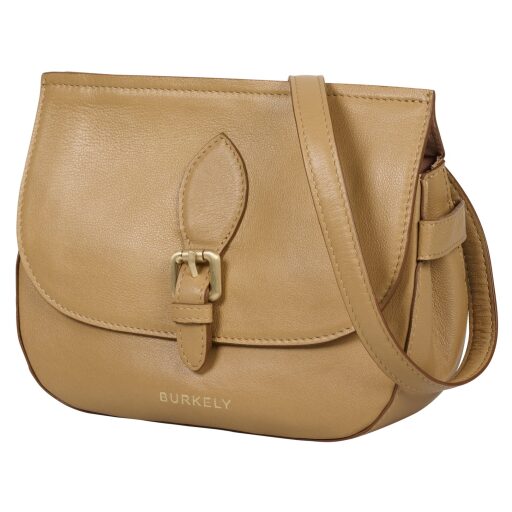 BURKELY kožená kabelka cez rameno / crossbody Demi 1001903.46.21 béžová bočný náhľad