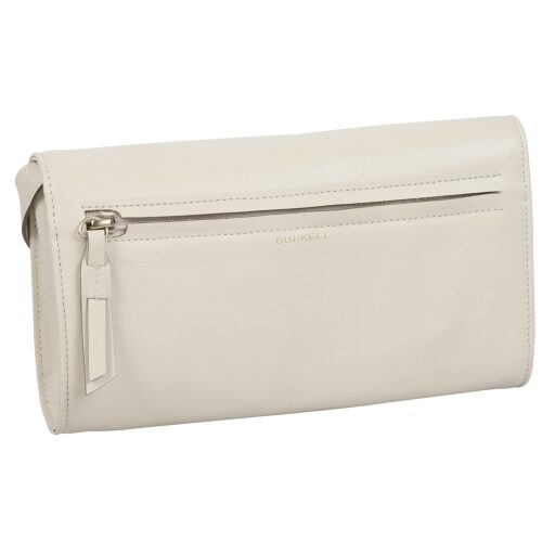 BURKELY Kožená kabelka cez rameno / crossbody Demi 1001905.46.01 smotanová zadná strana