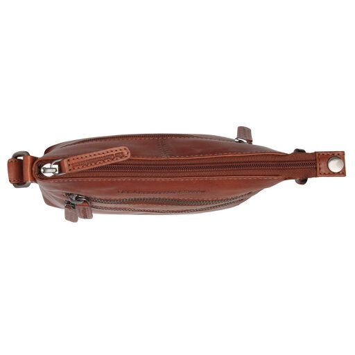 The Chesterfield Brand Kožená kabelka cez rameno / crossbody Sienna C48.139431 koňaková pohľad zhora