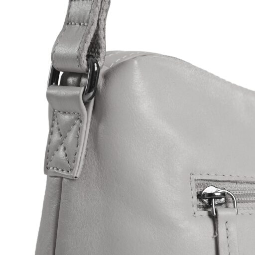 DANIEL RAY kabelka cez plece / crossbody Muswellbrook DRL 16.1598.59 svetlosivá detail