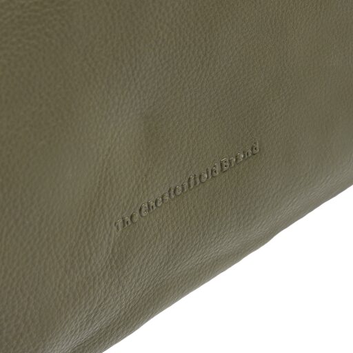 The Chesterfield Brand Kožená kabelka cez rameno Nerissa C48.143702 olivová logo