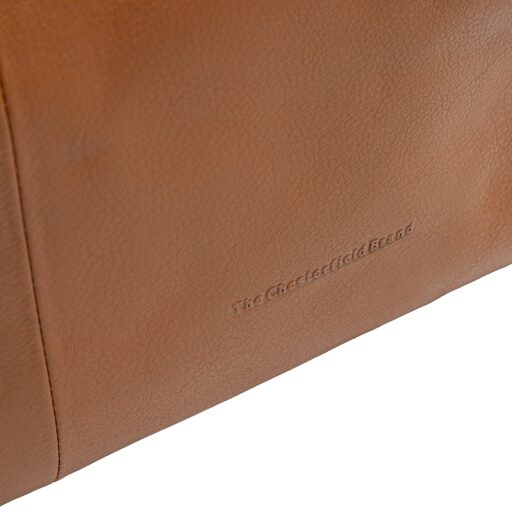The Chesterfield Brand Kožená kabelka cez rameno Nerissa C48.143731 koňaková logo