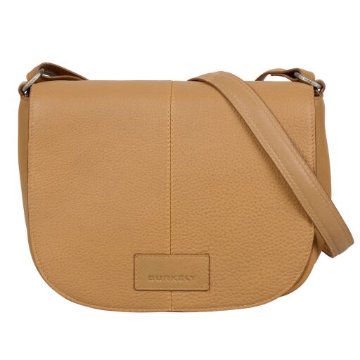 BURKELY Kožená kabelka cez rameno Soft Skylar 1000861.85.21 béžová