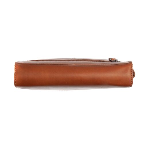 The Chesterfield Brand Kožená taška cez rameno s klopou Osuna C48.130431 koňaková
