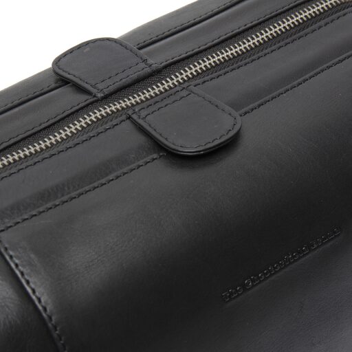 The Chesterfield Brand Kožená kozmetická taška Biassa C08.060600 čierna