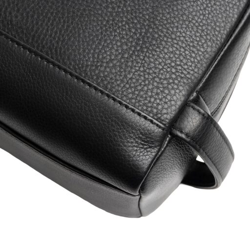 The Chesterfield Brand Kožená kozmetická taška Montelaro C08.063900 čierna pútko
