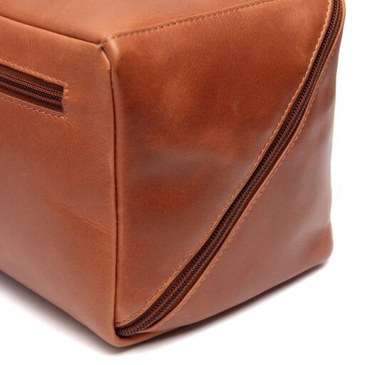 The Chesterfield Brand Kožená kozmetická taška Trevia C08.054231 koňaková detail
