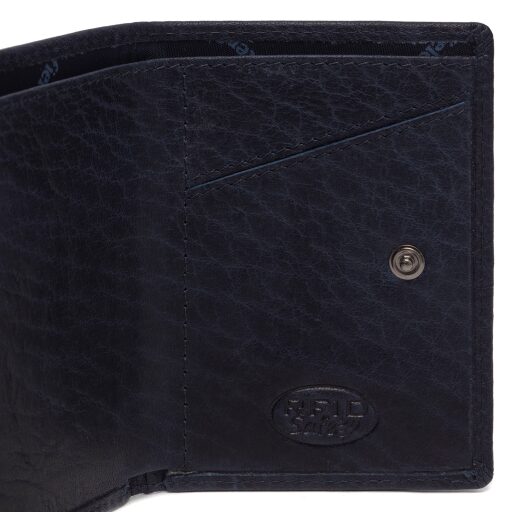 The Chesterfield Brand Kožená peňaženka - puzdro na karty RFID C08.044110 Paris tmavo modrá