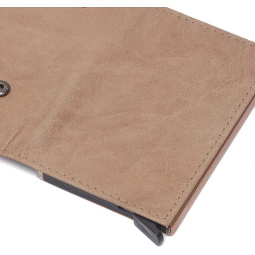 The Chesterfield Brand Kožená peňaženka - puzdro na karty RFID C08.045805 Mannheim béžová