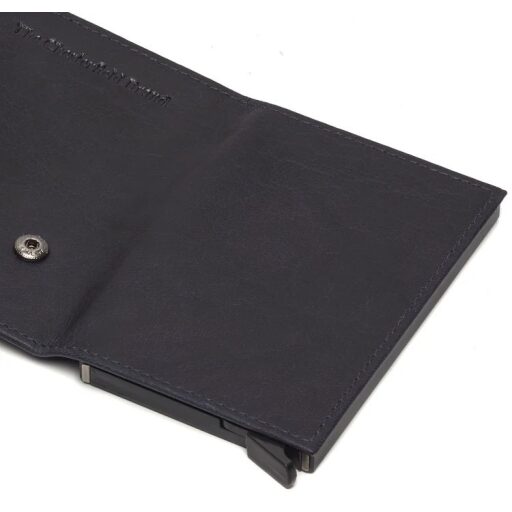 The Chesterfield Brand Kožená peňaženka - puzdro na karty RFID C08.045810 Mannheim tmavomodrá