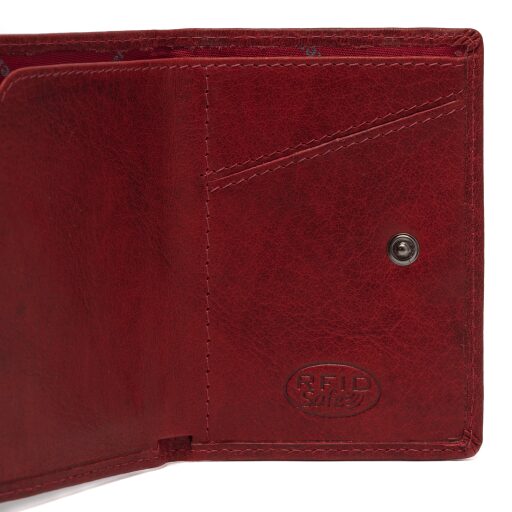 The Chesterfield Brand Kožená peňaženka - puzdro na karty RFID Paris C08.044104 červená