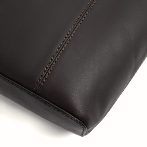 The Chesterfield Brand Kožená shopper kabelka Anira C38.023101 hnedá detail prešitia