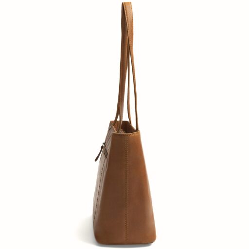 The Chesterfield Brand Kožená shopper kabelka Anira C38.023131 koňaková bočný pohľad