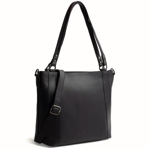 The Chesterfield Brand Kožená shopper kabelka Elira C48.143900 čierna predná strana