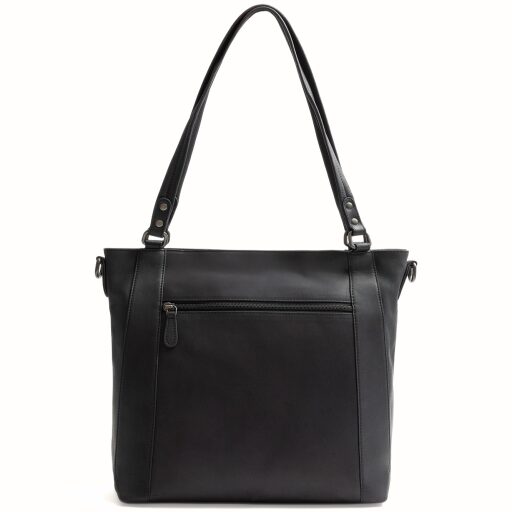 The Chesterfield Brand Kožená shopper kabelka Elira C48.143900 čierna zadná strana