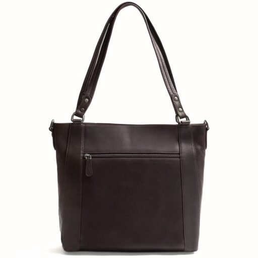 The Chesterfield Brand Kožená shopper kabelka Elira C48.143901 hnedá zadná strana