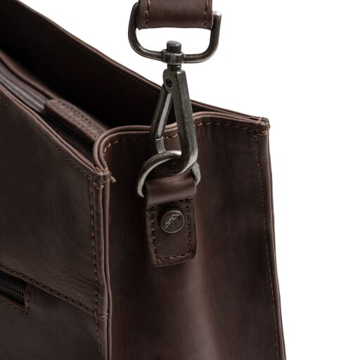 The Chesterfield Brand Kožená shopper kabelka Ellsworth C38.022801 hnedá karabína