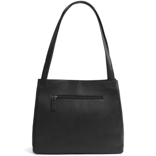 The Chesterfield Brand Kožená shopper kabelka Lioren C48.145000 čierna zadná strana