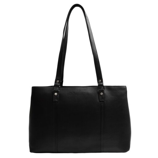 The Chesterfield Brand Kožená shopper kabelka na notebook 14" Alverino C38.022900 čierna