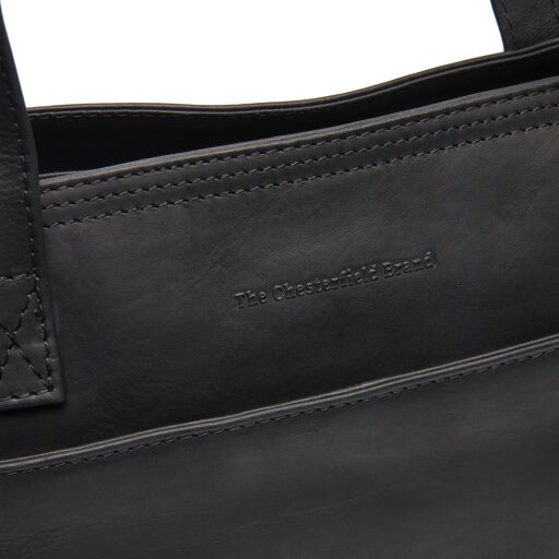 The Chesterfield Brand Kožená shopper kabelka na notebook 15" Adana C38.021900 čierna